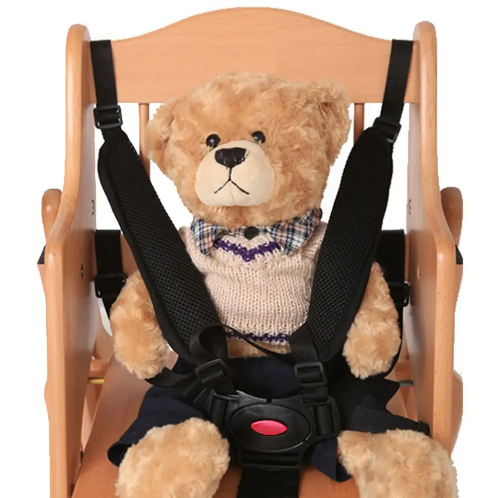 Children Baby Belt Stroller Pushchair Child Dining Chair Buggy Harness Universal 5 Point Harness Pram Strap Safe Belt Accessorie anti drop hanger belt,stroller safety belt set,stroller accessory