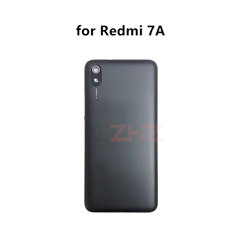 Для Xiaomi Redmi 7A Redmi 7 стеклянная задняя крышка батарейного отсека задняя дверь Корпус Замена Ремонт Запасные части