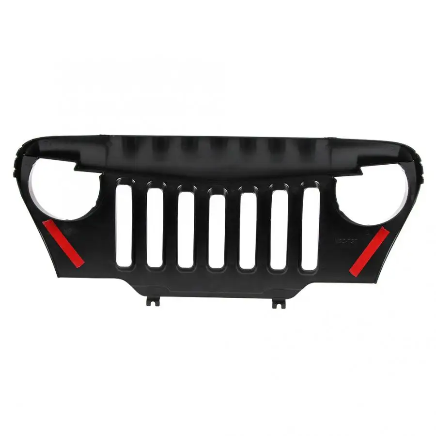Автомобиль ABS капот бампер решетка гриль ремонт подходит для Jeep TJ Wrangler 1997-2006 автомобиль-Стайлинг автомобиля сетки аксессуары automovil