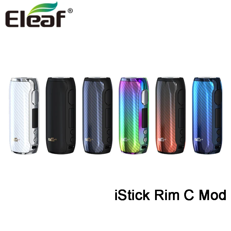 Eleaf iEleaf iStick Rim C Mod 80 Вт TC box mod подходит для одной батареи 18650 электронная сигарета VW/Bypass режим vape комплект