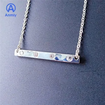 

Anmiy Fashion Jewelry Ins Light Luxury Pieces Fragrant Clavicle Chain Simple Necklace of Korea East Gate