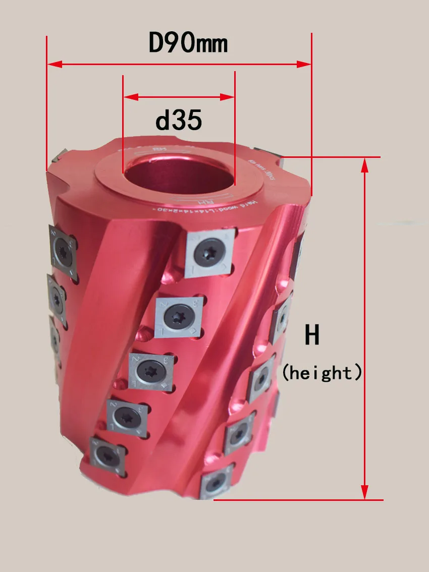 Одноразовая спиральная фрезерная головка нож для ананаса Деревообрабатывающие