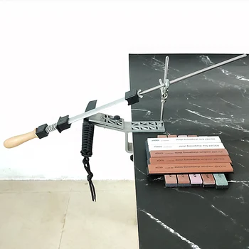 

new Knife Sharpener Fixed Angle System Household Grinding Scissors Sharpening stone Saws Grind whetstone afilador