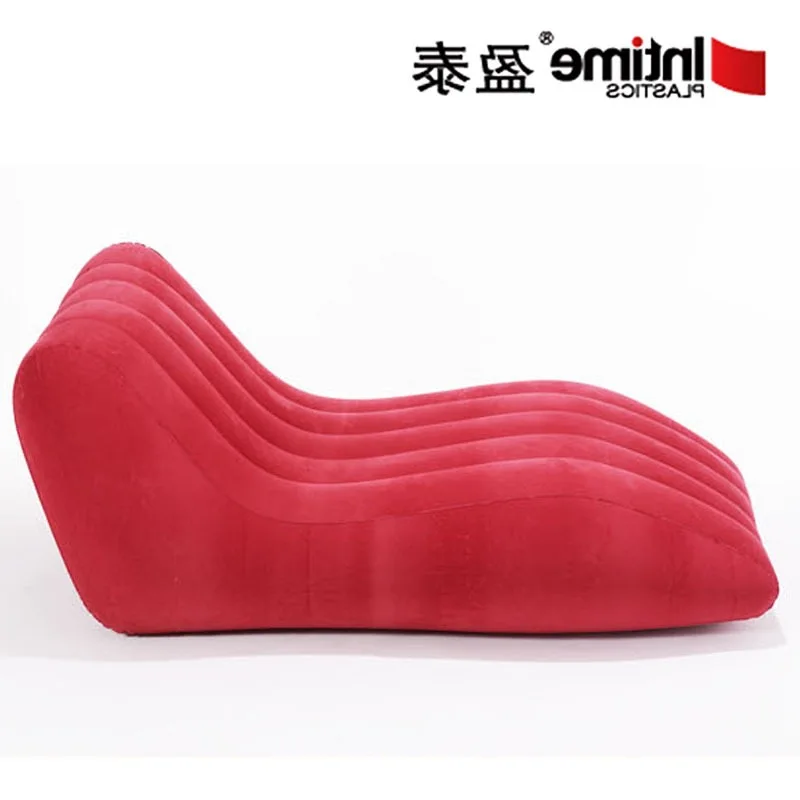 

Intime S Type Flocked Recliner Beanbag Recliner Bedroom Office wu xiu yi Balcony Leisure Chair Single Chair