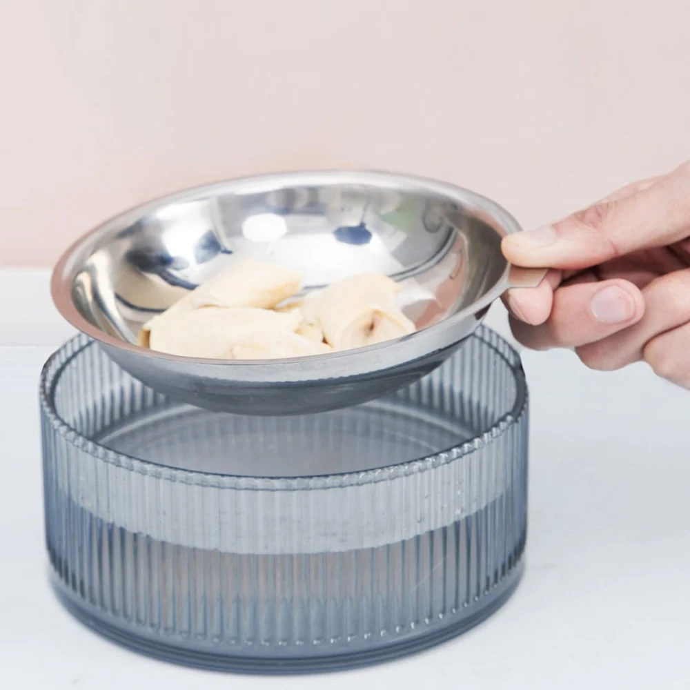 Xiaomi Mijia нержавеющая сталь Heatable миска для кошки корм для домашних собак напиток вода наклонная Фидер миска для корма анти-перелив мелкий