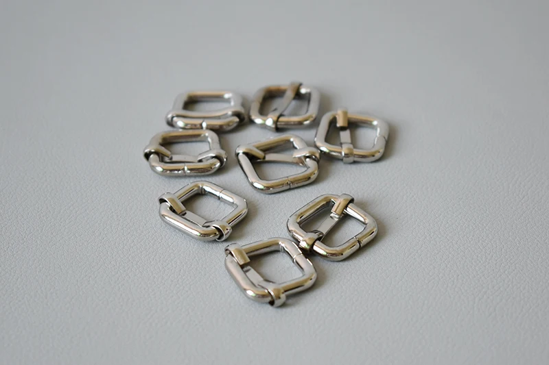 100 Pieces/Lot 5/8 Inch(15mm) Silver Tri-Glide Slider Adjustable Buckle for Bags Webbing Belt Backpack and Bags Straps Diy Parts