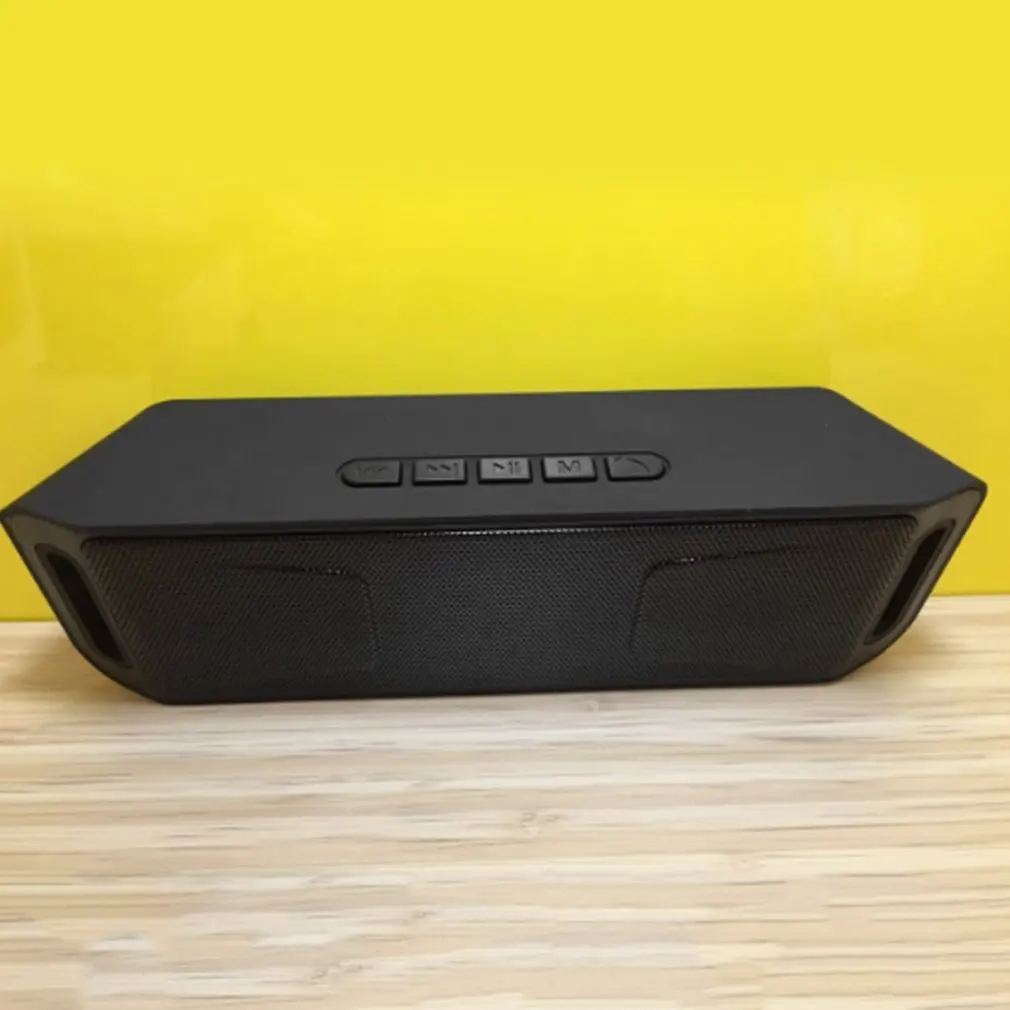 SC208, беспроводной динамик, Bluetooth 4,0, стерео сабвуфер, поддержка TF, USB, fm-радио, встроенный микрофон, двойной бас, динамик