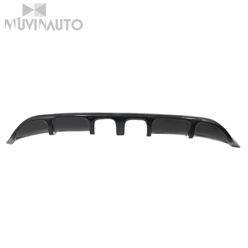 Model R20 Real Carbon Fiber Car Center Double-outlet Diffuser Impact Bar for Volkswagen Golf 7MK 7 Standard Edition