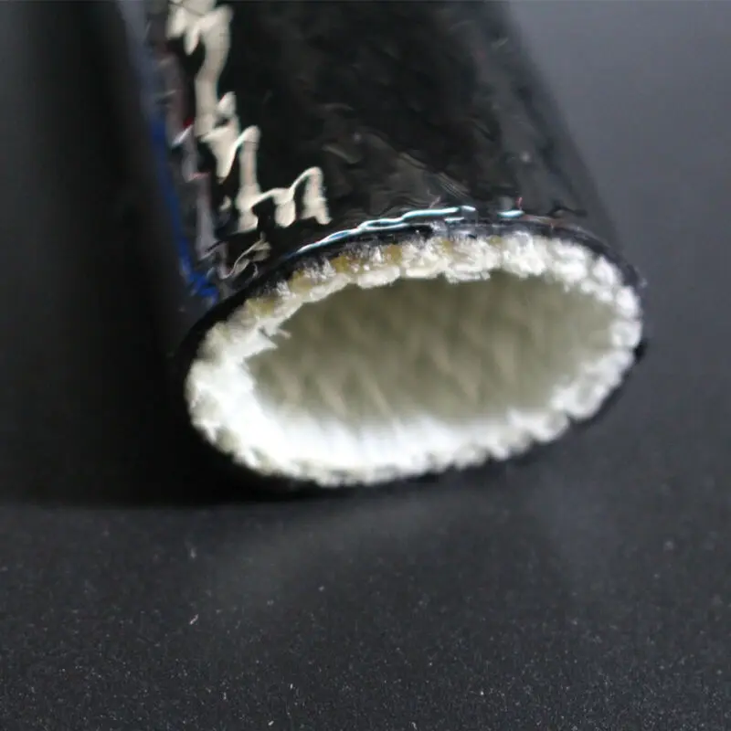 Resistente de Alta Temperatura do Fogo do Escudo Térmico do Preto 300cm da Luva da Isolação Luva 10mm x 12 Cheap Cuidado p plástico e borracha