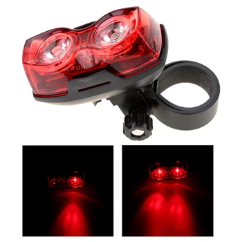 

Bicycle LED tail light, 2 diode, 3 modes, super bright bicycle light, bicycle accessories