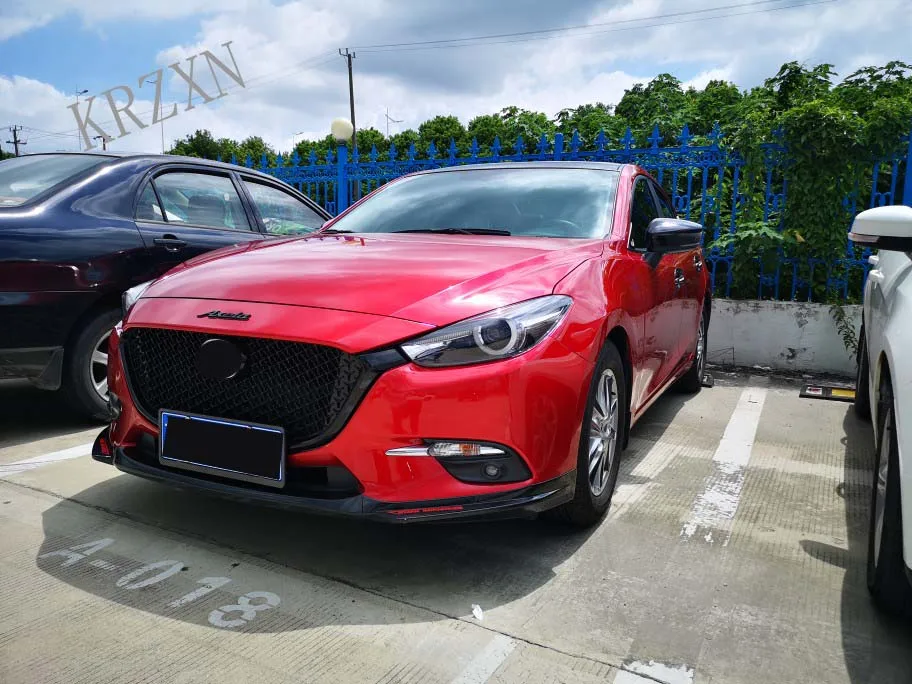 Решетка для передней гонки Axela подходящая Mazda 3 Sport 2017 2018 грили|Гоночные решетки| |
