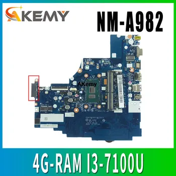 

NM-A982 Laptop motherboard For Lenovo 310-15IKB original mainboard 4G-RAM I3-7100U