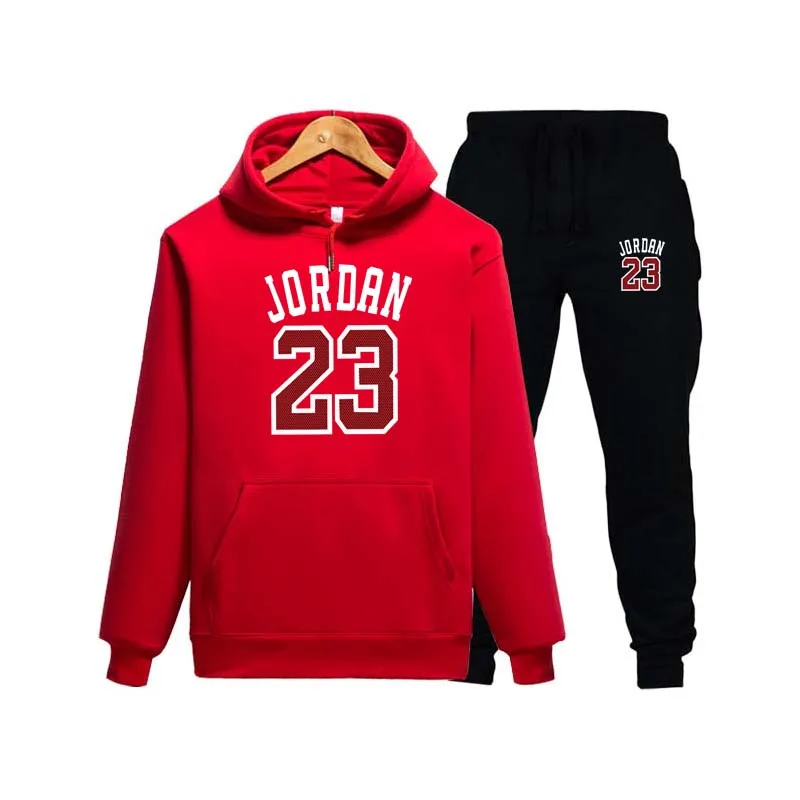 23 Новинка брендовая Новая мода JORDAN 23 Мужская спортивная одежда с принтом мужские толстовки пуловер хип-хоп мужской спортивный костюм толстовки Одежда - Цвет: 23