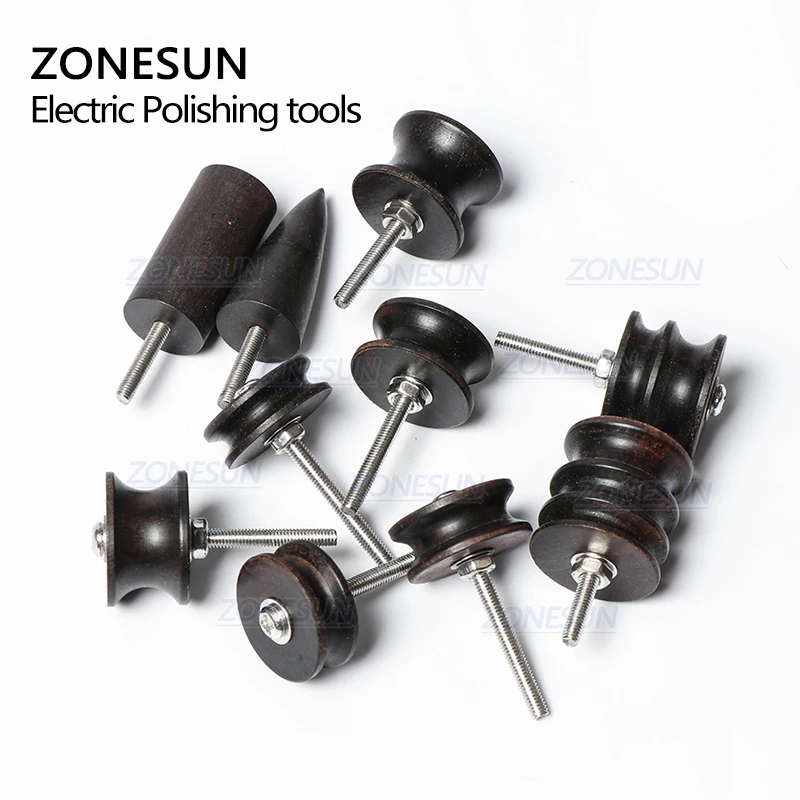 ZONESUN PJ-MT1 инструмент для полировки кожи Полировочная машина для полировки кожи черное дерево полировка кромок с кожаным наконечником полировщик боковой границы