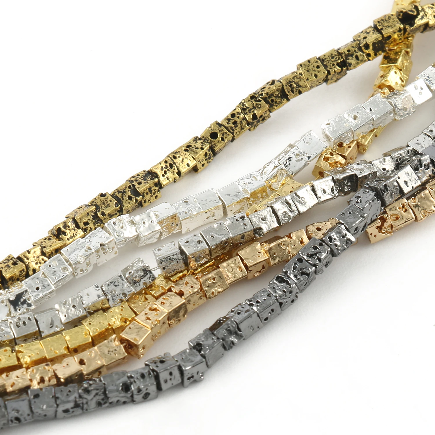 Квадратная форма 3 мм обшивка искусственные камни женские браслеты ручной работы