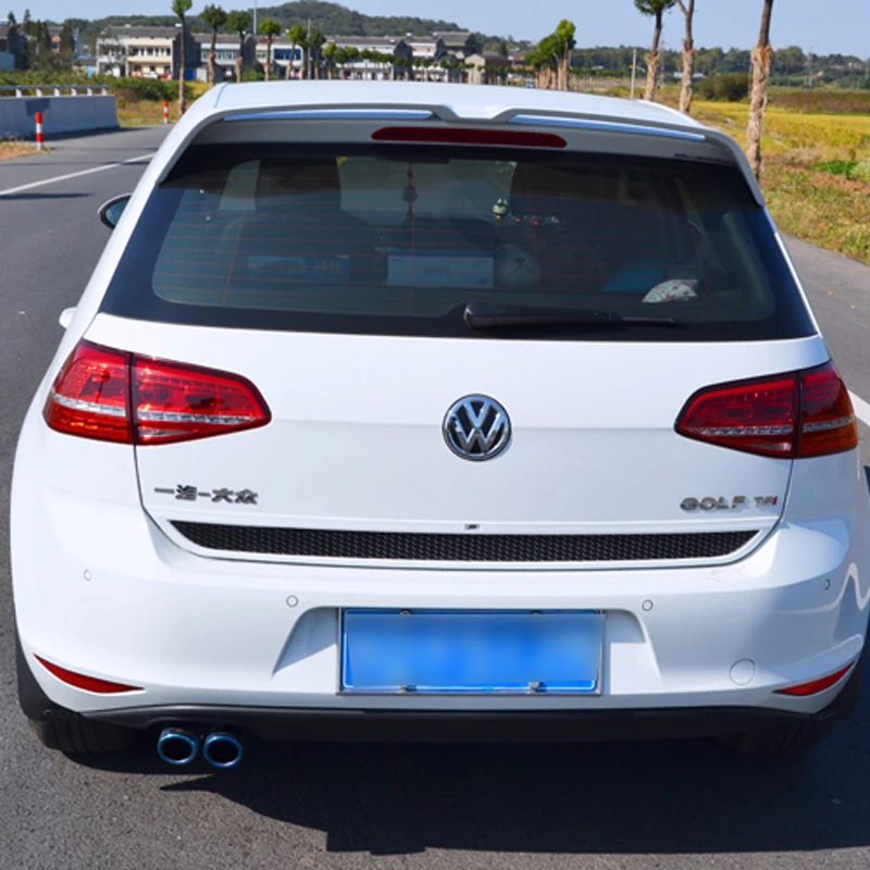 Для MK7 Golf 7 Rline Спойлер ABS Материал заднее крыло автомобиля праймер цвет VW задний
