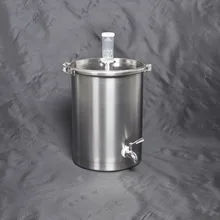 Герметичный бочонок из нержавеющей стали, пивной бочонок с TC моллюском 2L 316 из нержавеющей стали