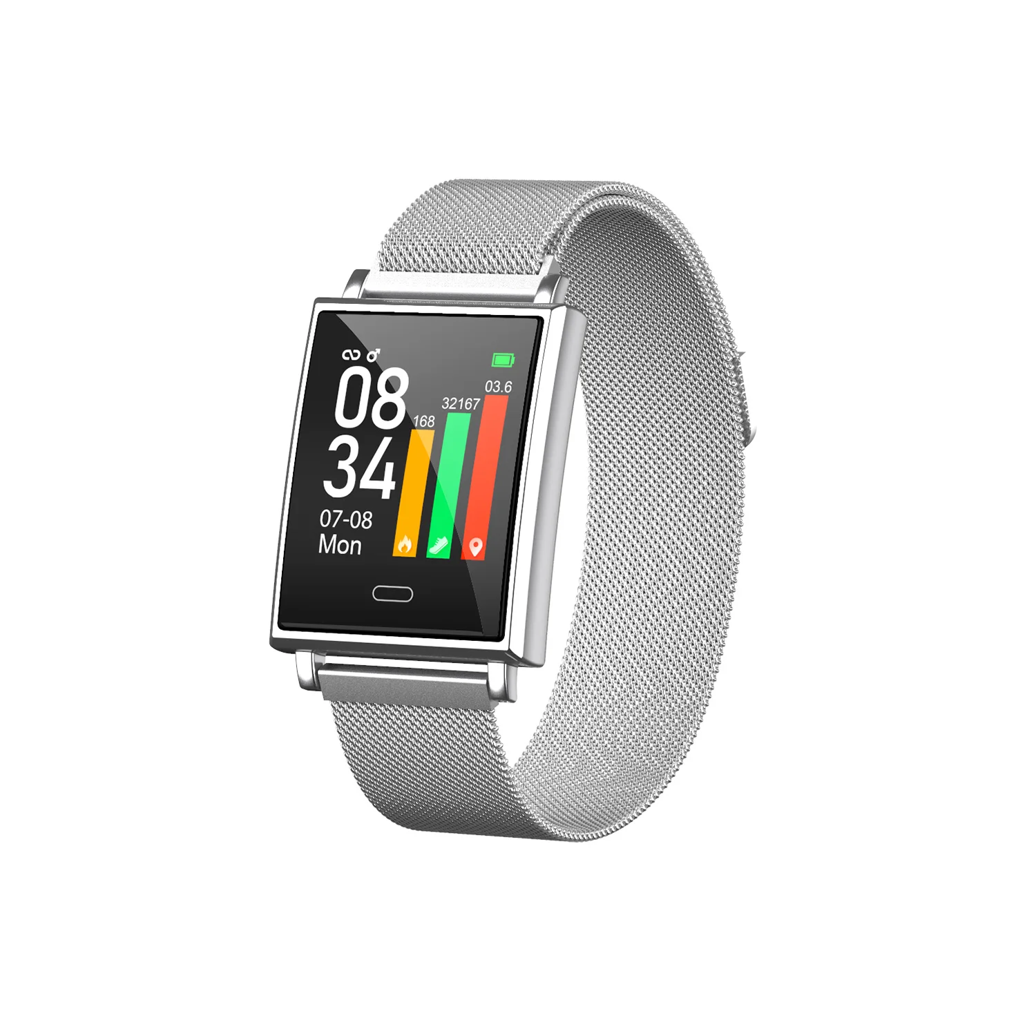 

Y69 Smartwatch IP68 Waterproof Bracelets Screen Heart Rate Blood Pressure Oxygen Monitor Smart Reminder VS P1 smart bracelet
