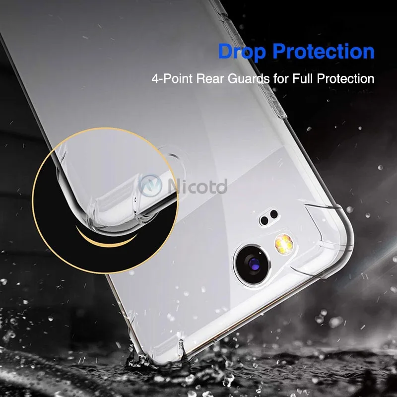 Premium Ultra Thin Soft TPU Clear Silicone Phone Case - Luxury Protection