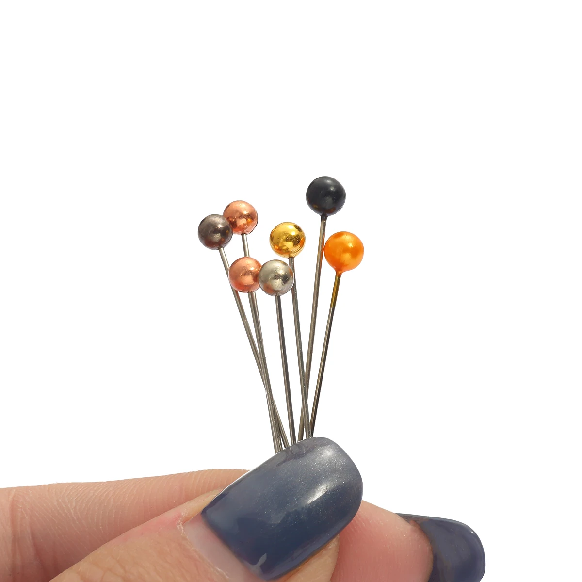 뜨거운 판매 100Pcs 바느질 핀 38mm 진주 공 머리 푸시 핀 양재 보석 장식에 대 한 스트레이트 퀼 팅 핀 DIY 바느질 도구