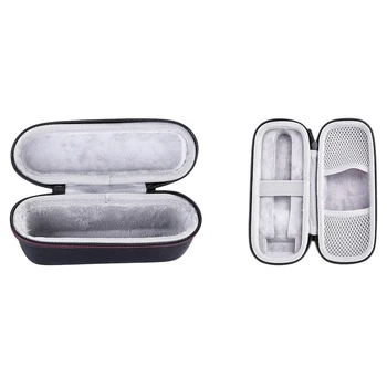 

2 Pcs EVA Case: 1 Pcs for Braun Thermoscan 7 Irt6520 Thermometer & 1 Pcs for Oneblade Qp6520/70 Pro