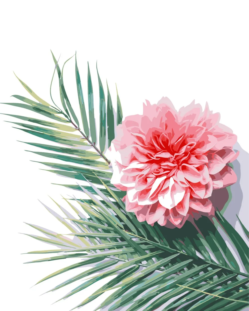 Customizable-Oil-Painting-By-Numbers-Leaf-Plant-Kits-Drawing-Canvas-Hand-Painted-Pictures-By-Numbers-Still (1)