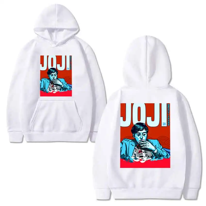 Белый Joji толстовки Прямая homme толстовки уличная унисекс толстовки спортивные пуловеры хлопковая одежда оптом - Цвет: Белый