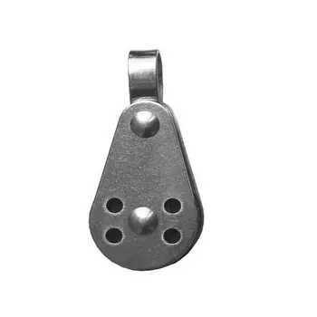 

Durable Stainless Steel Outdoor Water Sports Marine Sheave Single Block Pulley For Kayak Trolley Sailing Rowing Boat