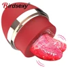 Soft Tongue Licking Vibrator G spot Clitoral Stimulator Mini Clit Sex Toys for Women Rechargeable Nipple Female Masturbator 1