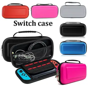 

For Nintend Switch Carrying Case Cover EVA Mini Hard Portable Protection Bag For Nintendoswitch NS Console Games Accessories