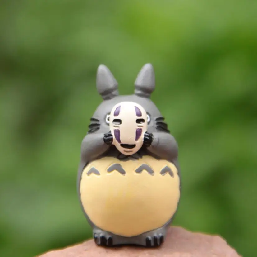 Новый Прекрасный Мой сосед Тоторо Косплей с маской без лица человек милая