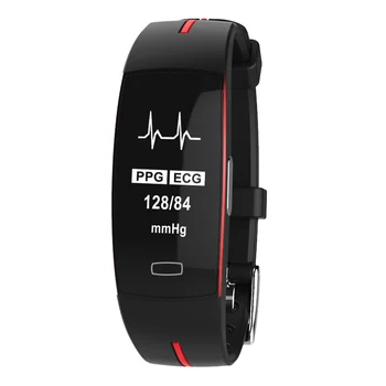 

Portable Stylish Fashion Activity Tracker Smart Band Fitness Tracker with Blood Pressure Heart Rate Measurement PPG and ECG Test