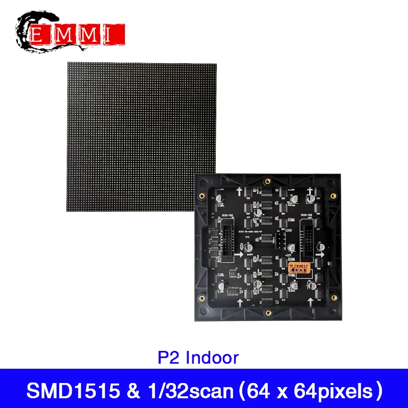 Бесплатная доставка Крытый RGB полный Цвет P2 светодиодный Экран модуль 128 мм x SMD