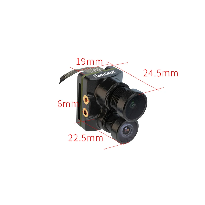 RunCam Hybrid 4K HD Mini FPV камера двойной объектив широкоугольный HD Запись FOV 145 градусов 8MP сенсор для FPV RC Дрон Cinewhoop