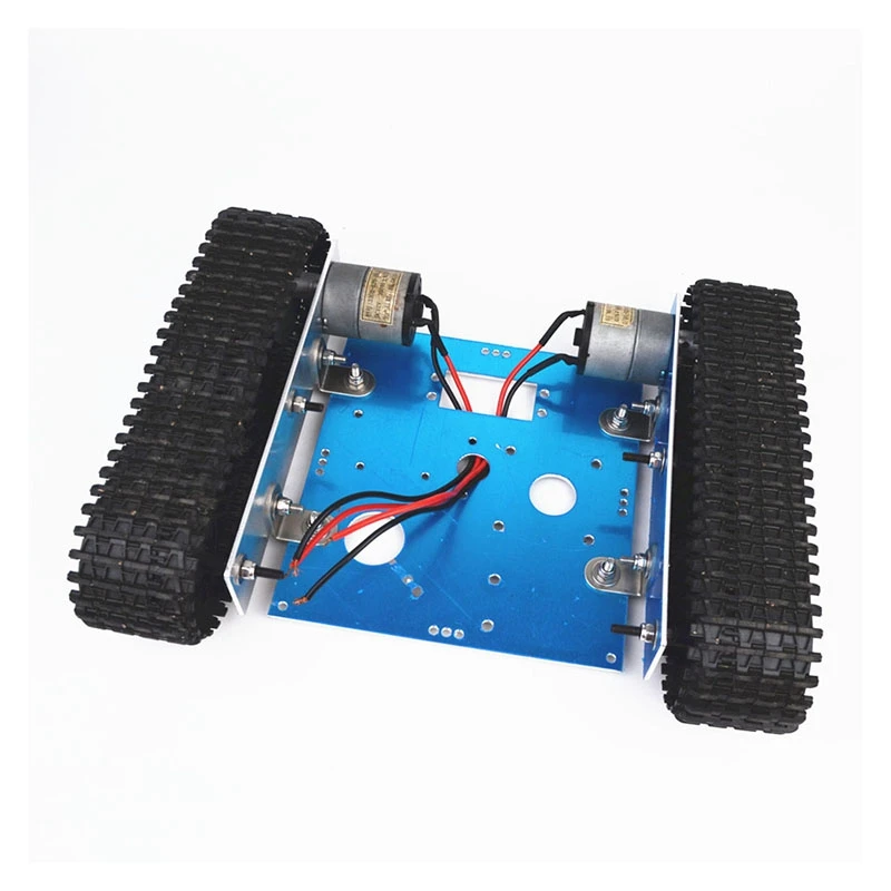 12V алюминиевый сплав DIY сборка танка робот гусеница платформа шасси комплект для