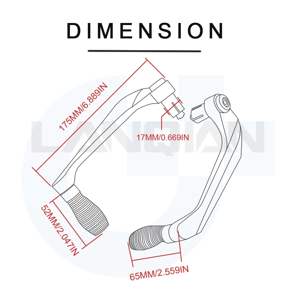 For Honda CB1000R Motorcycle Handlebar Grips Guard Brake Clutch Levers Guard Protector CB 1000R 2009- 2013 Parts
