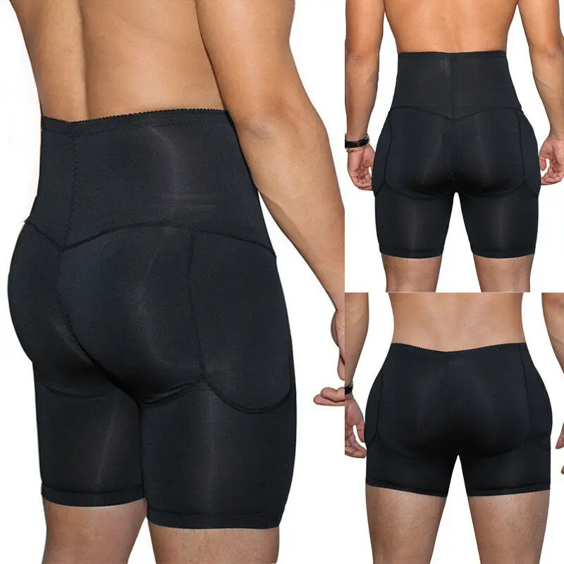 Men Butt Enhancer Mens Butt and Hip Enhancer Booty Padded Underwear Panties Body Shaper Butt Lifter Panty Stomach Molded Shapewear Boxers