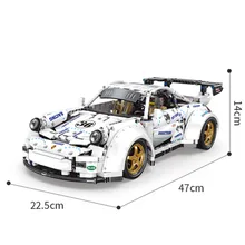 

2021 New 2125PCS High-Tech Car The Wide-body Super Sport Racing Fomula Car Technical Model Building Blocks Bricks Kids Toys Gift
