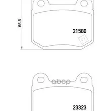 Колодки Тормозные Дисковые Задн Nissan: 350 Z 03-, 350 Z Roadster 05- Textar арт. 2158001