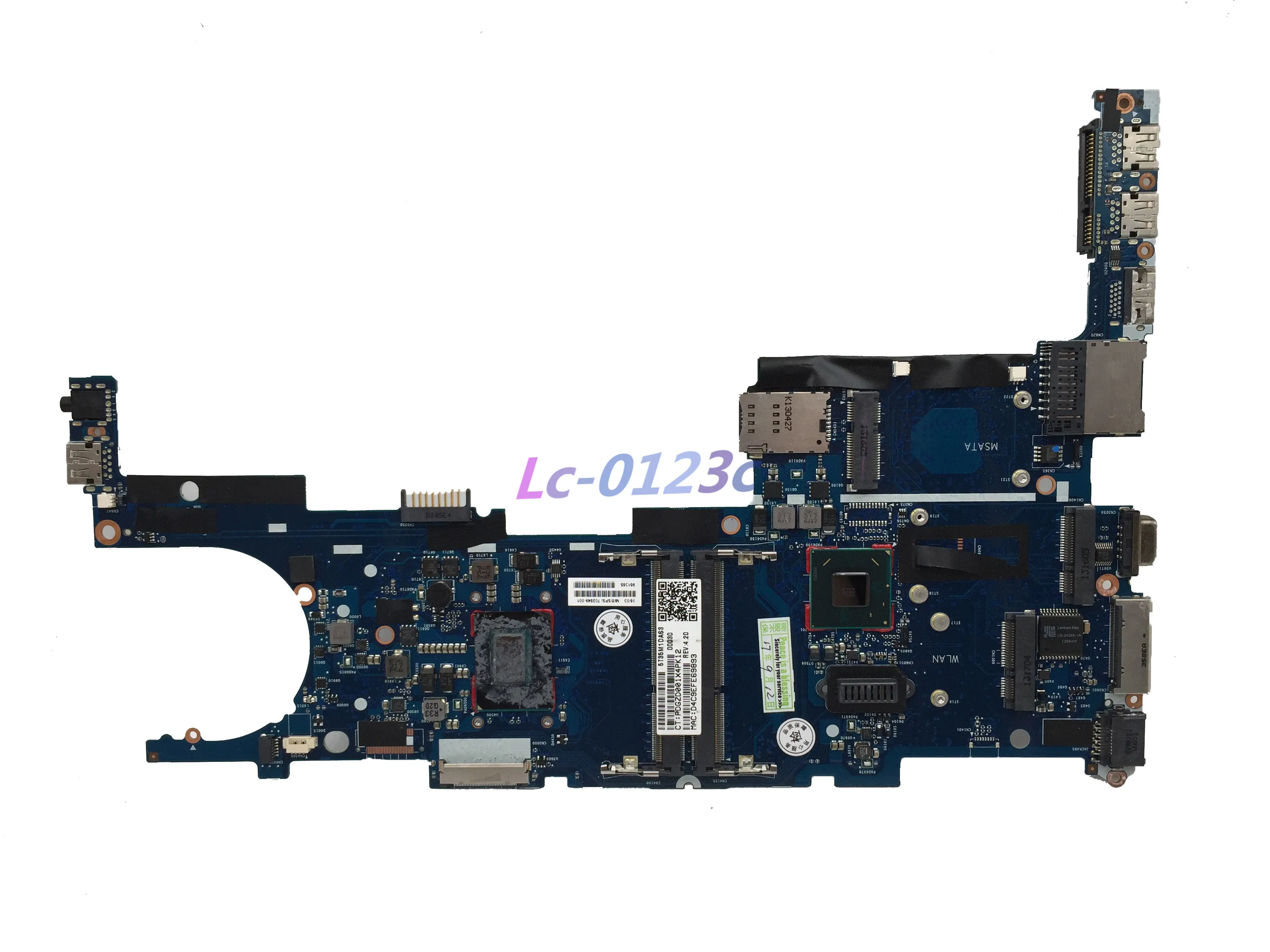 Fulcol для hp EliteBook 9470M материнская плата ноутбука 702849-001 аккумулятор большой емкости 6050a2514101 I5-3427U DDR3