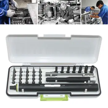 

Home Multifunction Rechargeable Electric Mini Screwdriver Set High Voltage Resistant Slotted Multitool Household Appliances Repa