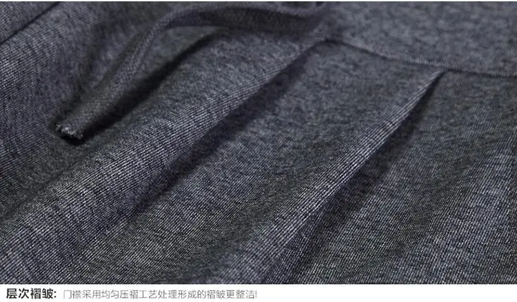 Размера плюс 6XL Для женщин на весну и зиму толстые теплые свободные голубые теплые штаны-шаровары брюки для девочек женские элегантные Однотонная Повседневная обувь Офисные рабочие брюки длинные W6