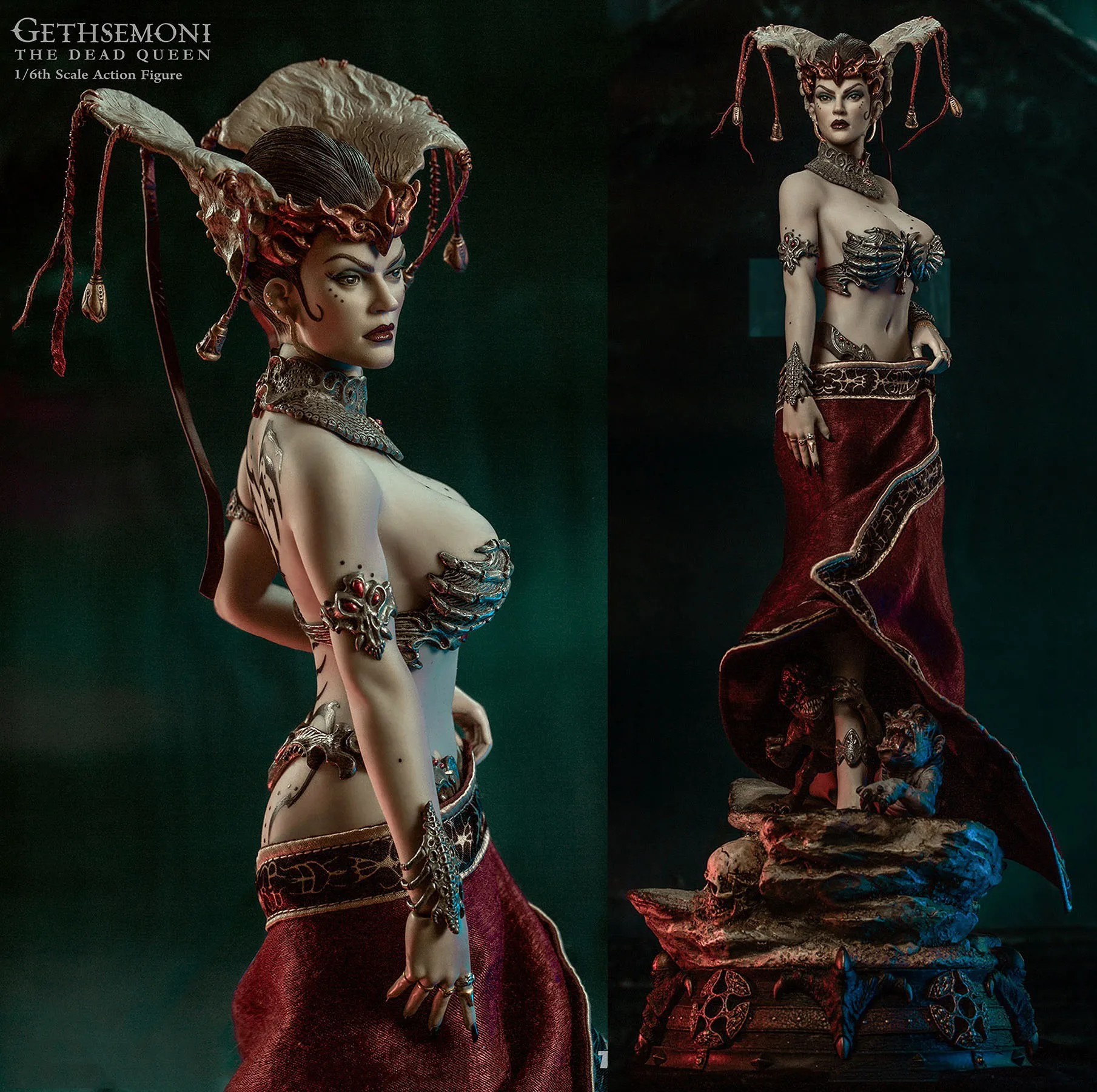 Экшн-фигурка TBLeague PL2019-147 в масштабе 1/6 Gethsemoni The Dead Queen | Игрушки и хобби