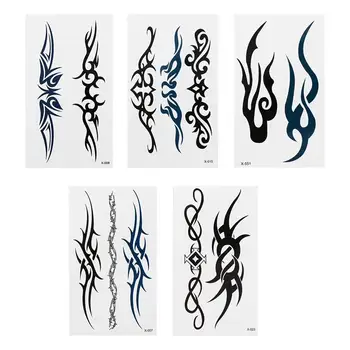 

30 Sheets Creative Makeup Props 3D Tattoo Sticker Decor for Women