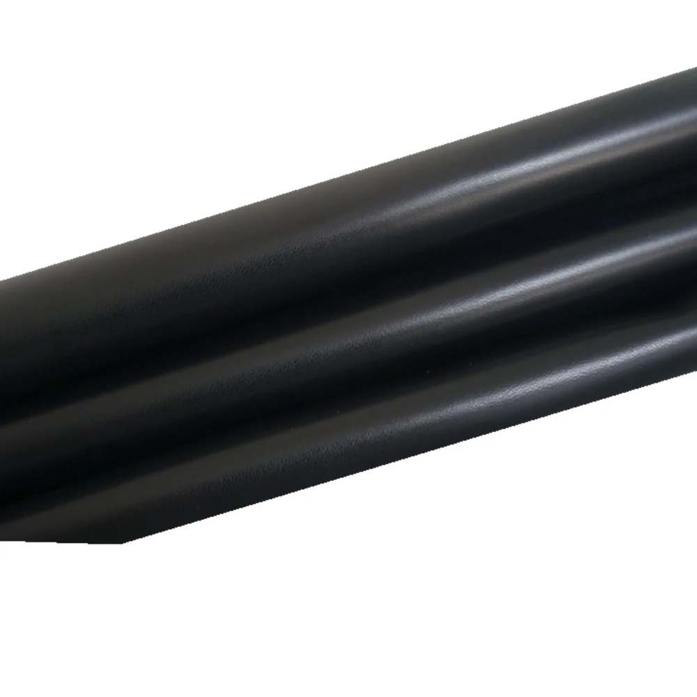 Черная овечья кожа ручной работы Подушка DIY одежда кожаная юбка супер книга супер мягкая ткань кожа 0,8-1,2 мм