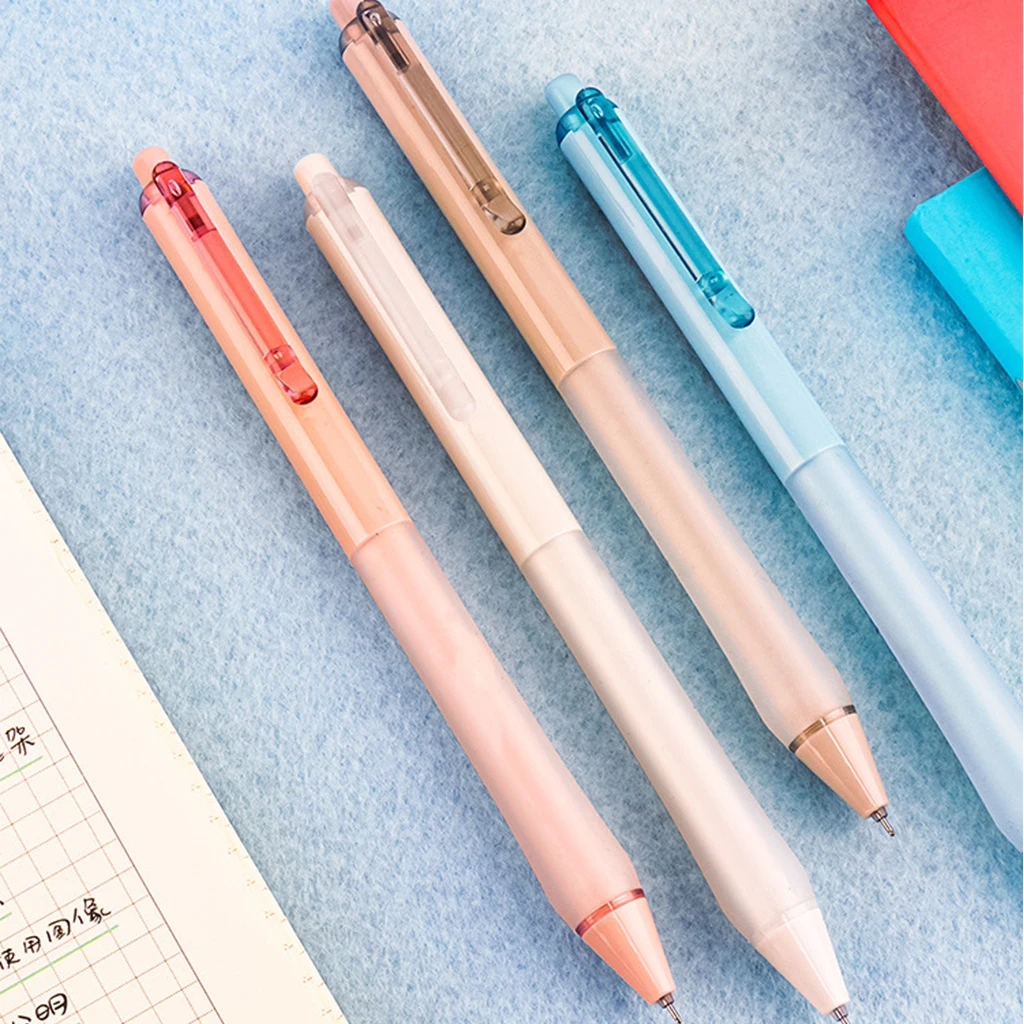 Gel Pen Signing Rollerball Fine Pens Point 0.5mm Inks Pens Comfort Grip Smooth Writing Suitable For Office Learning Home 12pcs children writing pencil pen holder kids learning practise silicone pen aid grip posture correction device for students