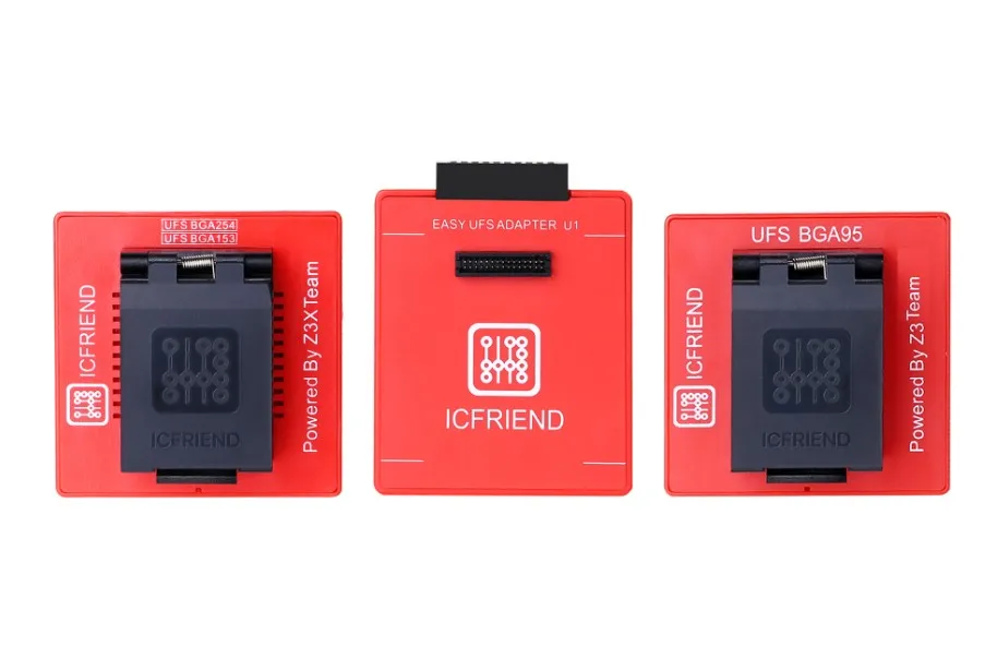 Новинка 2020 100% оригинальные адаптеры UFS ICFriend ICs 3 в поддержке 1UFS BGA254 BGA153 BGA9 с FYCIL JTAG box