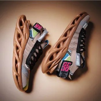 

2020 new Men Running Shoes Shock Absorption Cushion Breathable Lightweight Comfortable Footwear Outdoor Sports Sneakers walking