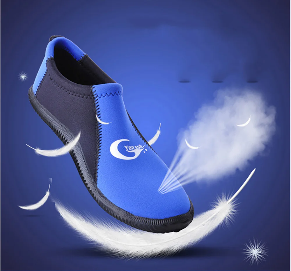 TaoBo Аутентичные YONGSU пляжные спортивные носки для дайвинга 3 мм неопреновые сапоги зимние морозостойкие теплые плавники копье Рыбацкая обувь
