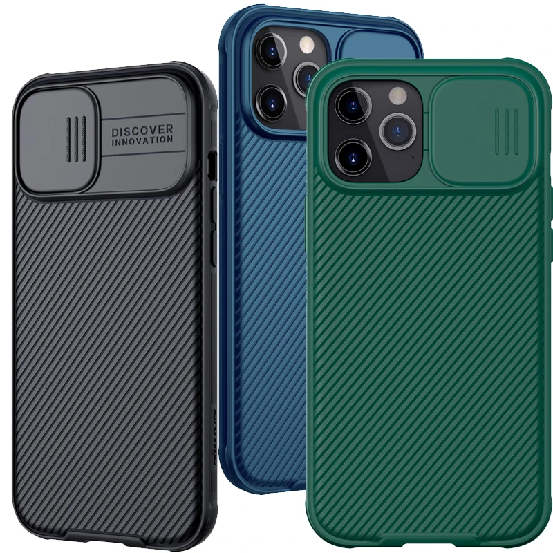 

2020 Top Sale For iphone 12 pro Max protect camera from scratch and shock Slide Camera Cover Protect Camera NILLKIN